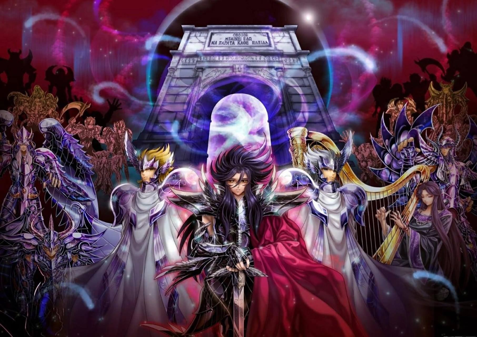 以下简单介绍下: 图1:圣斗士13神大合照 图2:十几位众神"欢迎你"  33