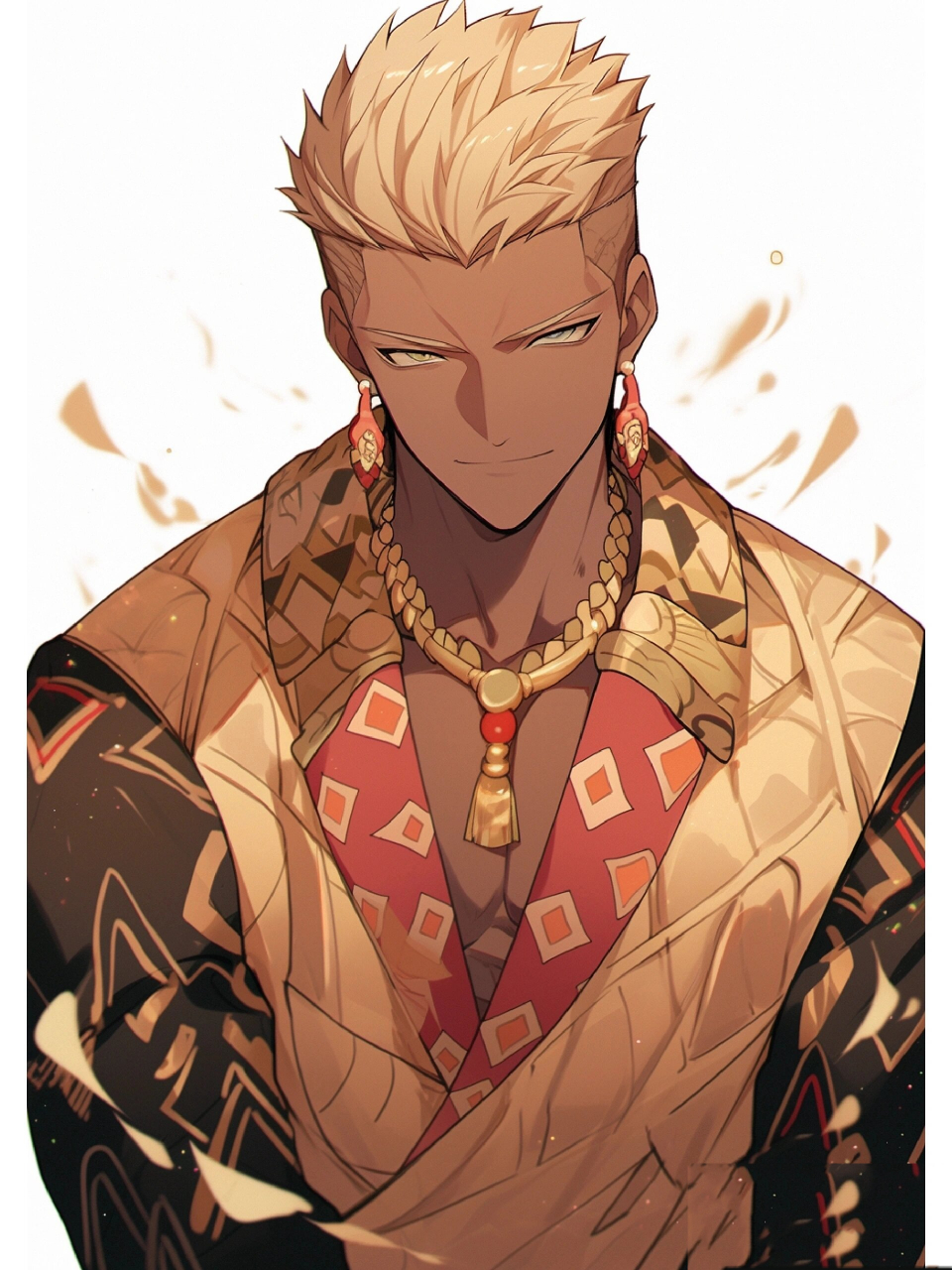 六种不同类型的西域男子 #ai绘画# #漫画美男# #绘画