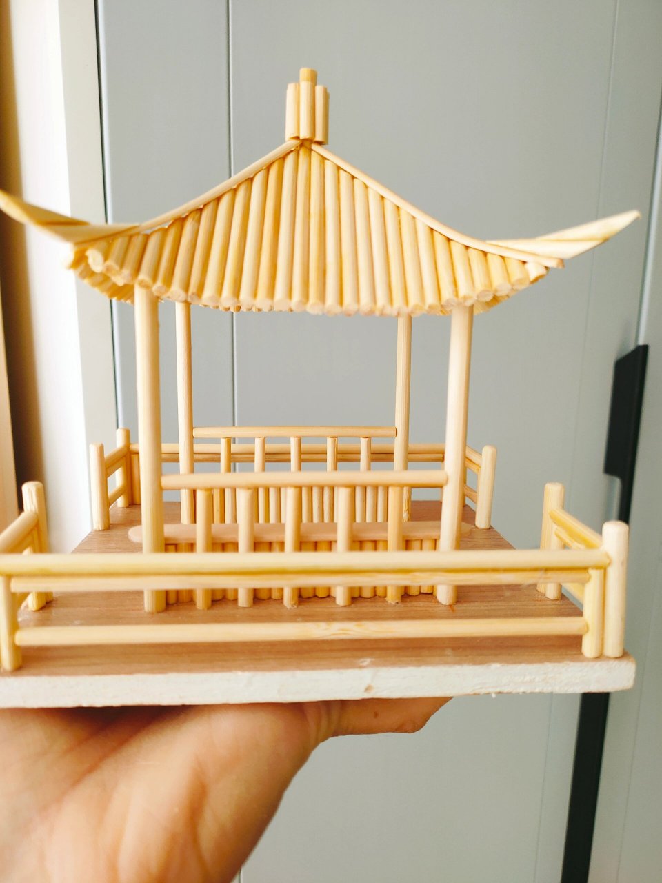 手工制作-亭子 纯手工制作古建筑之亭子