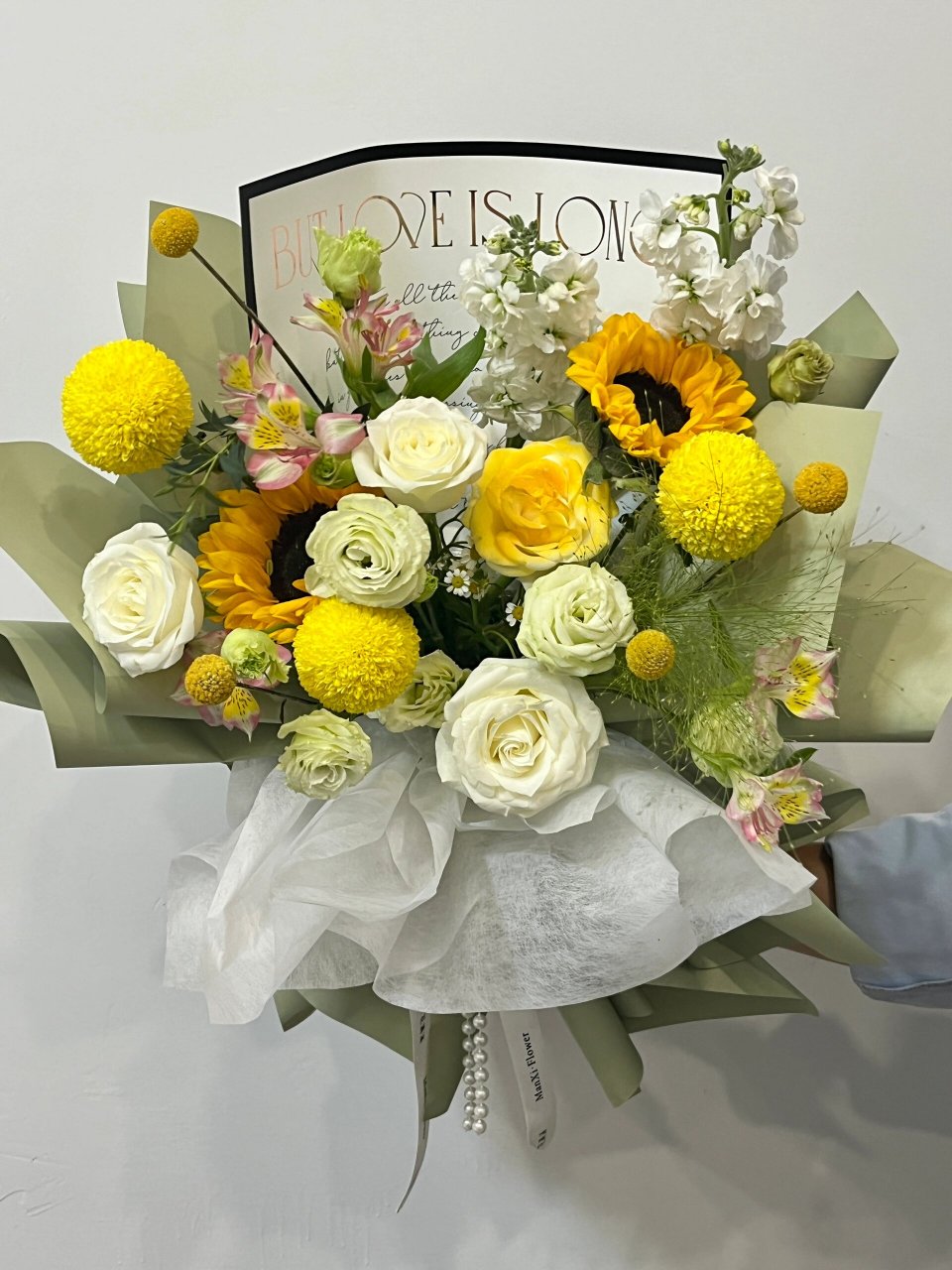 成人礼花束,还有什么比向日葵更适合呢