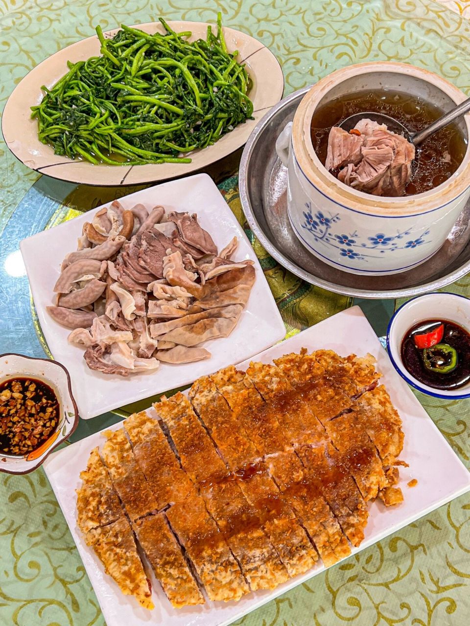 我来从化就为了这口巨香的脆皮芋头鸭6015 是从化老字号了 来来