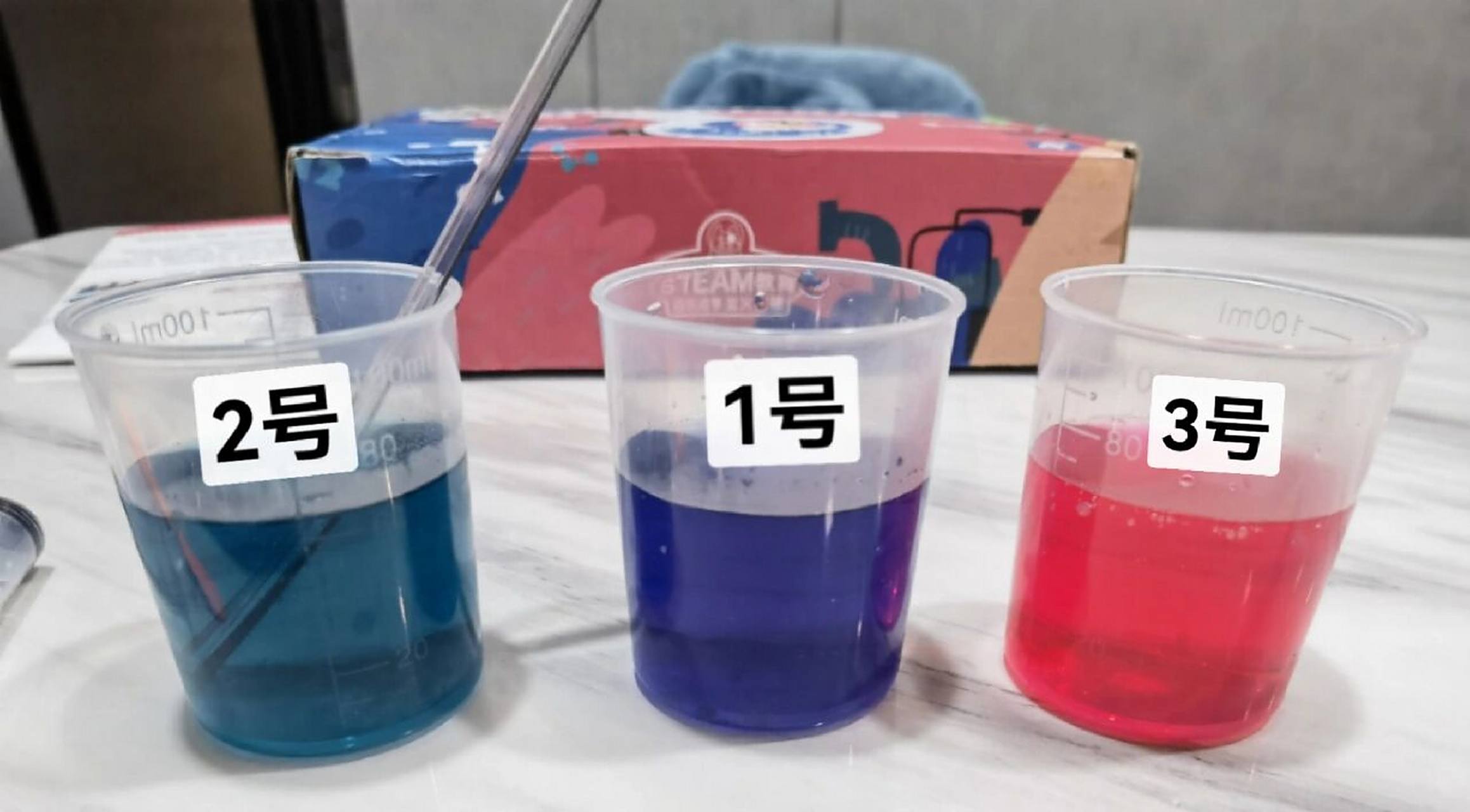 科学小实验～神奇的变色水  73紫甘蓝,柠檬酸(或白醋),小苏打 操作