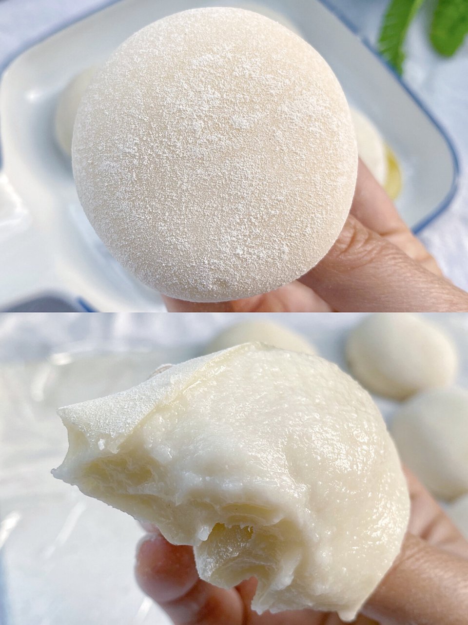 里面是自制酸奶酱,和白玉丸子很搭 糯唧唧超好吃97快看过来,一起做