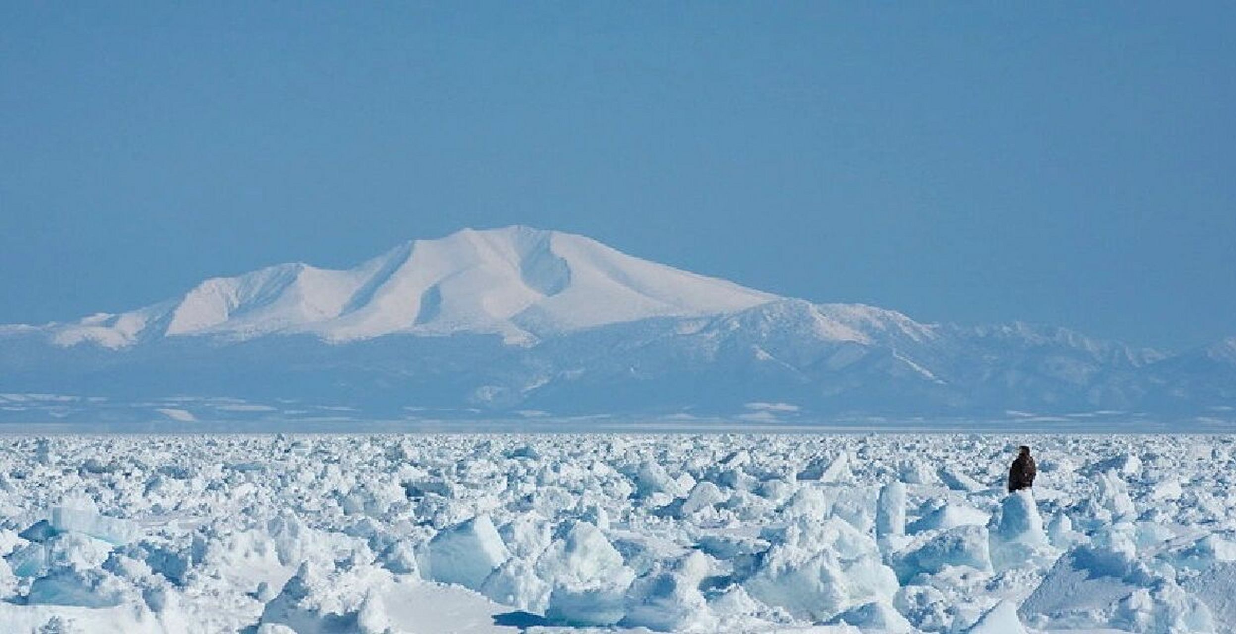 网走鄂霍次克海流冰&极光号破冰船09也是此次北海道之旅最看重也是