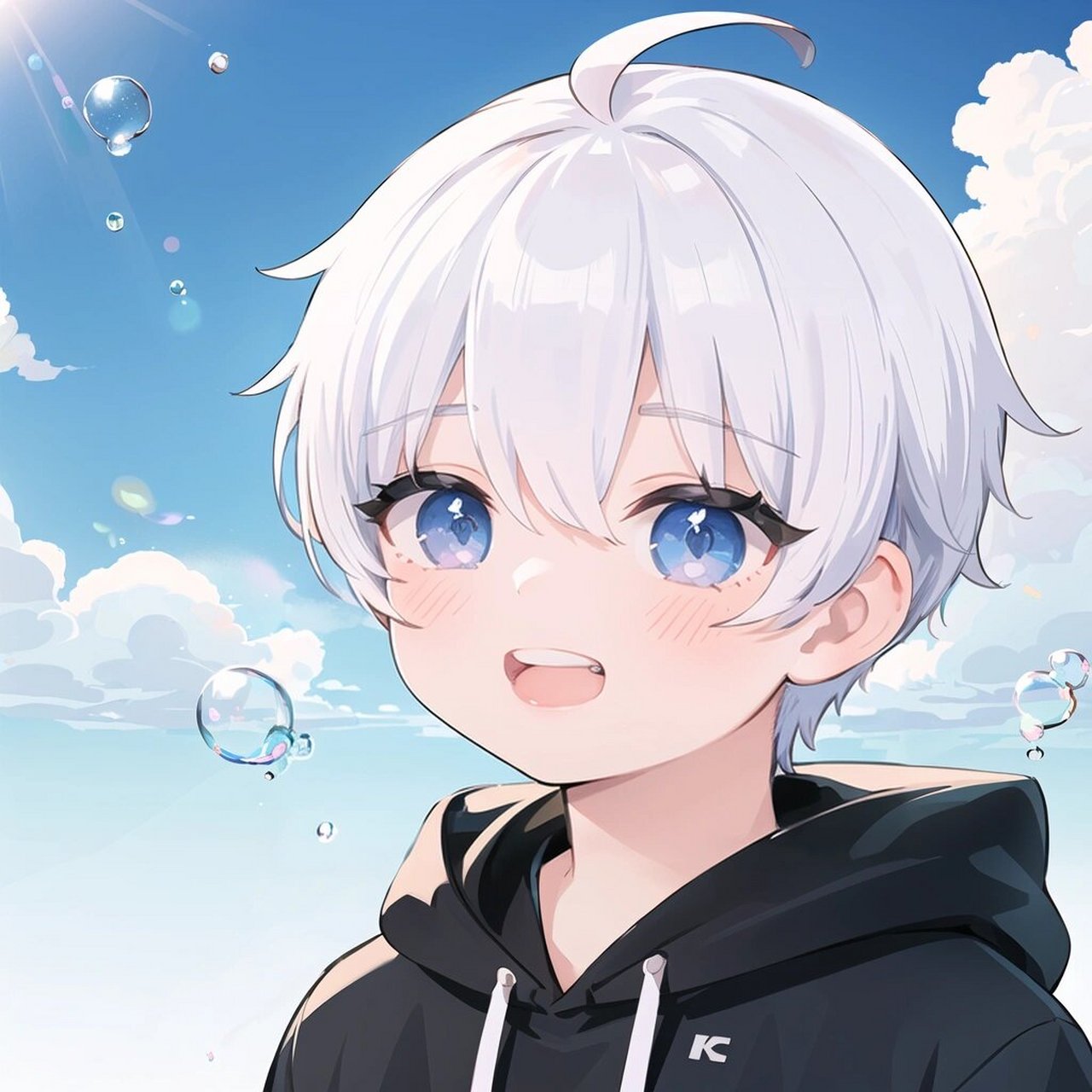 7715给生活一抹微笑吧|阳光男生头像 头像评论可自取