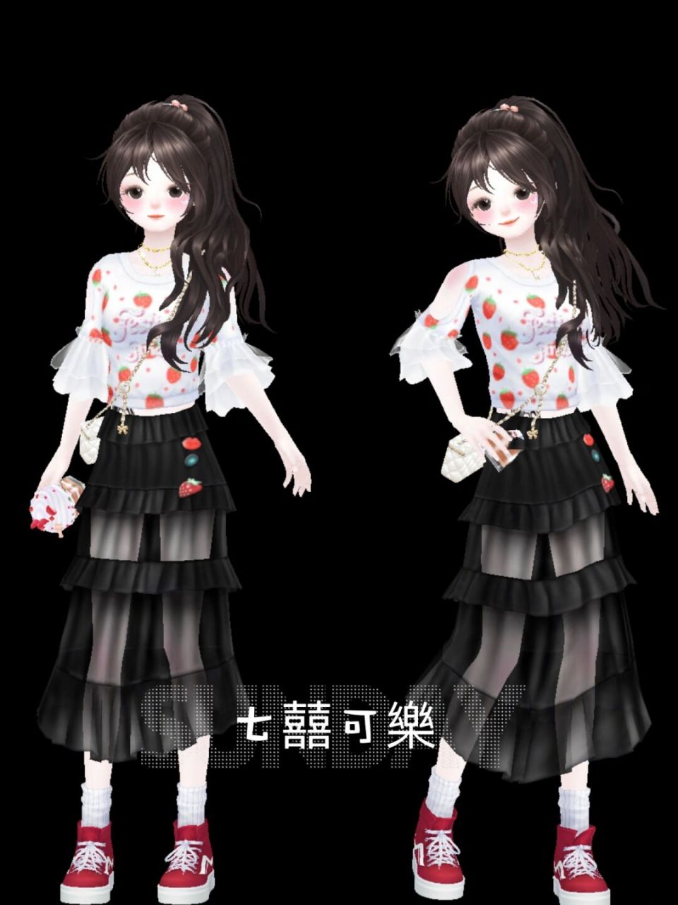 平稳而不平淡 快乐而长久 加油 美少女们 #qq炫舞手游# #qq炫舞手游穿