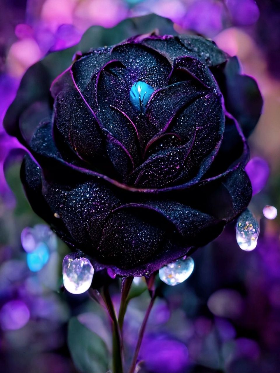 黑巴克玫瑰 有一种花叫黑巴克玫瑰,它的花语是:温柔真心,独一无二!