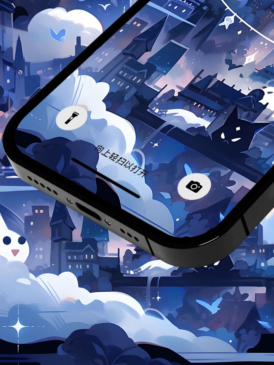 手机ipad4k高清壁纸 | 罗刹海市 罗刹海市绽放奇幻魔幻之美,深蓝星光