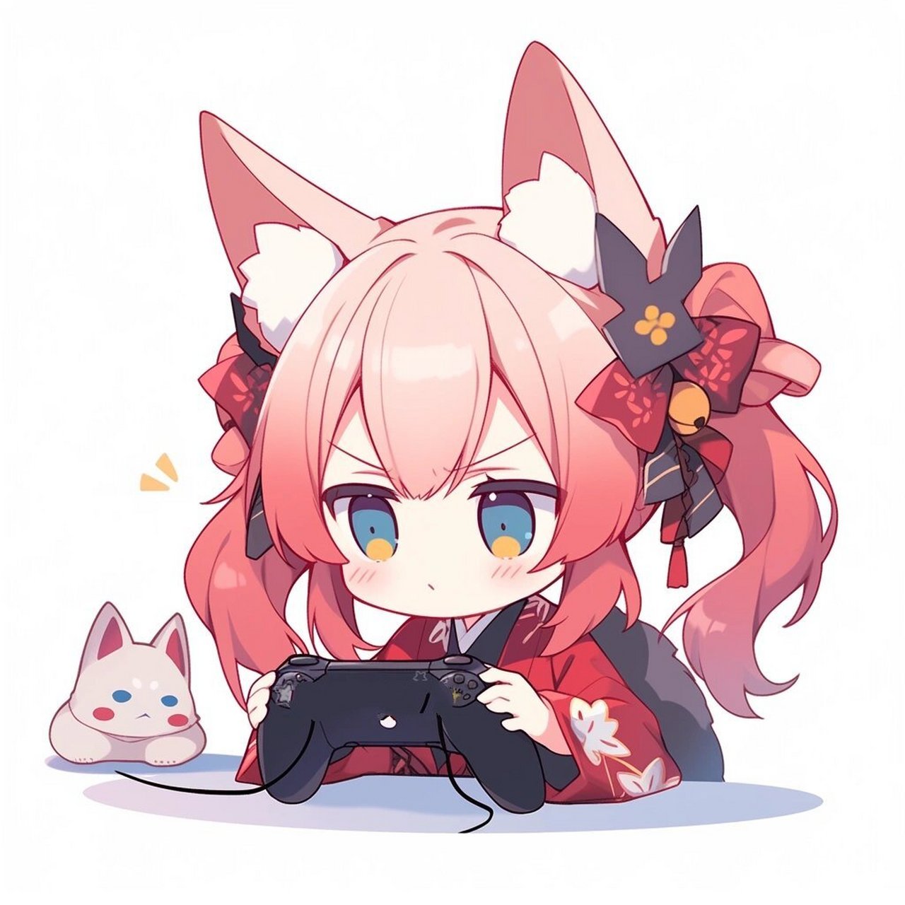 动漫头像 | q版·萌妹子 电子游戏竞赛,谁会是最后的王者?