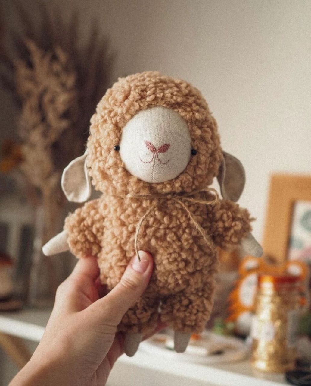 手作欣赏7015 毛绒绒暖乎乎的小动物玩偶02 温暖治愈整个秋冬