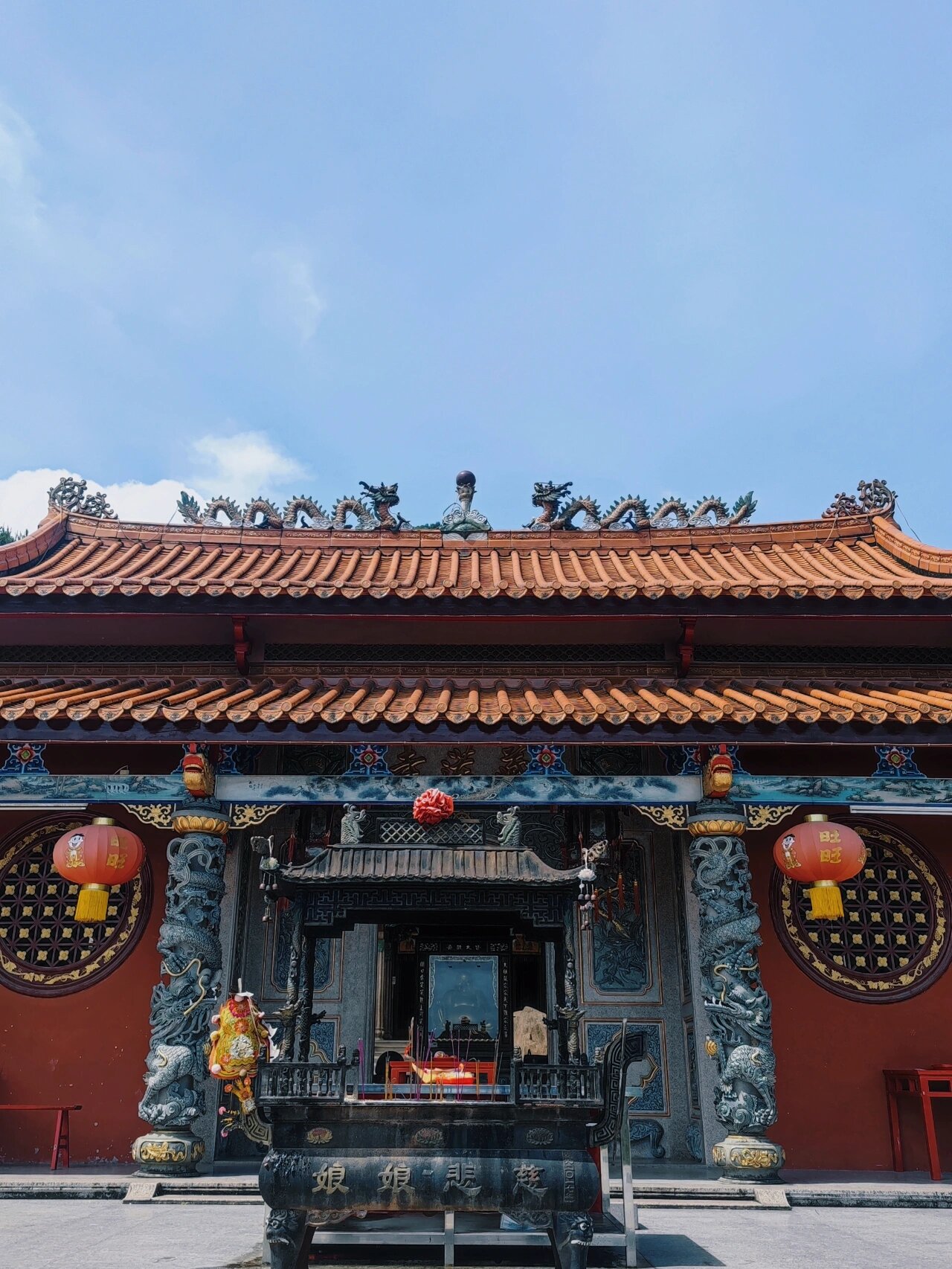 百二丘田藏莲寺 地点(づ ●─● )  大南山的百二丘田藏莲寺,路程比较