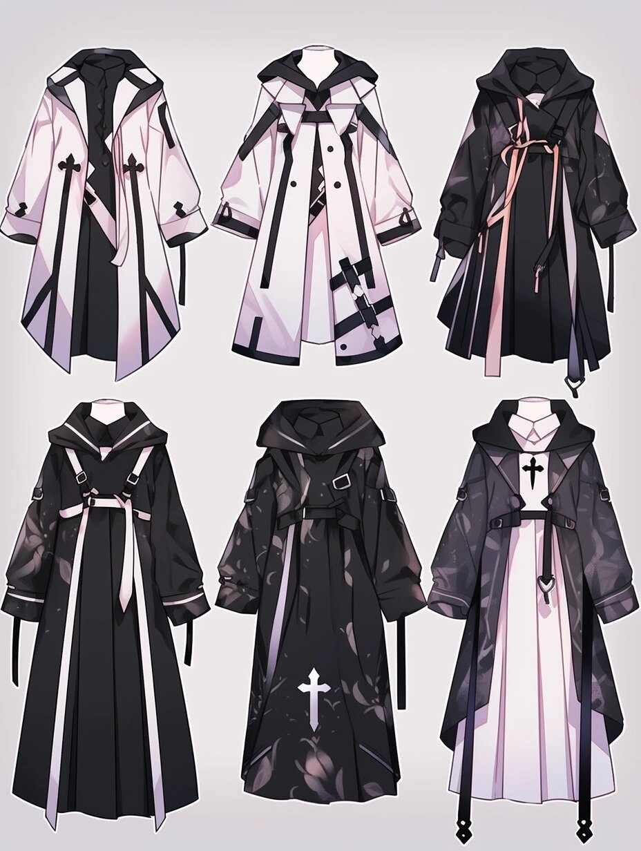 灵感采集!神明服装设计