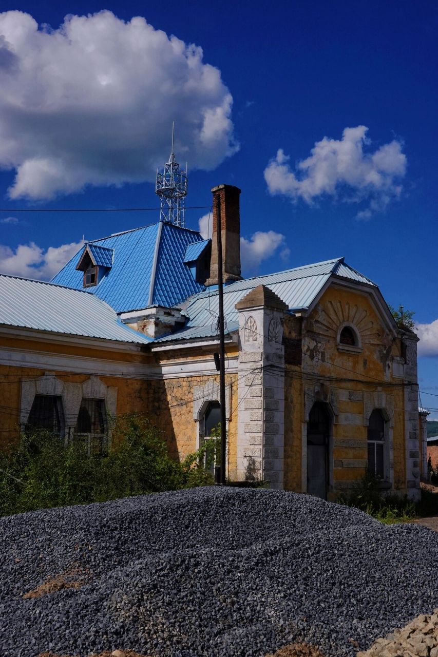 牡丹江|穆棱中东铁路伊林站 伊林站建于1898年-1903年间,该建筑为砖石