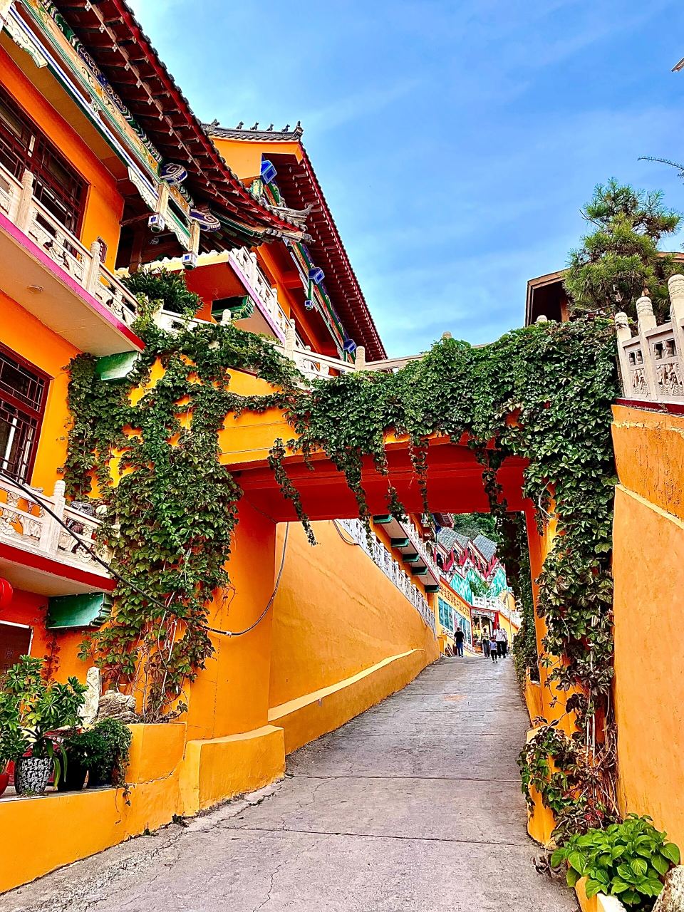 锦州|10月的北普陀山03 趁着国庆假期来和男朋友还愿了,上一次来