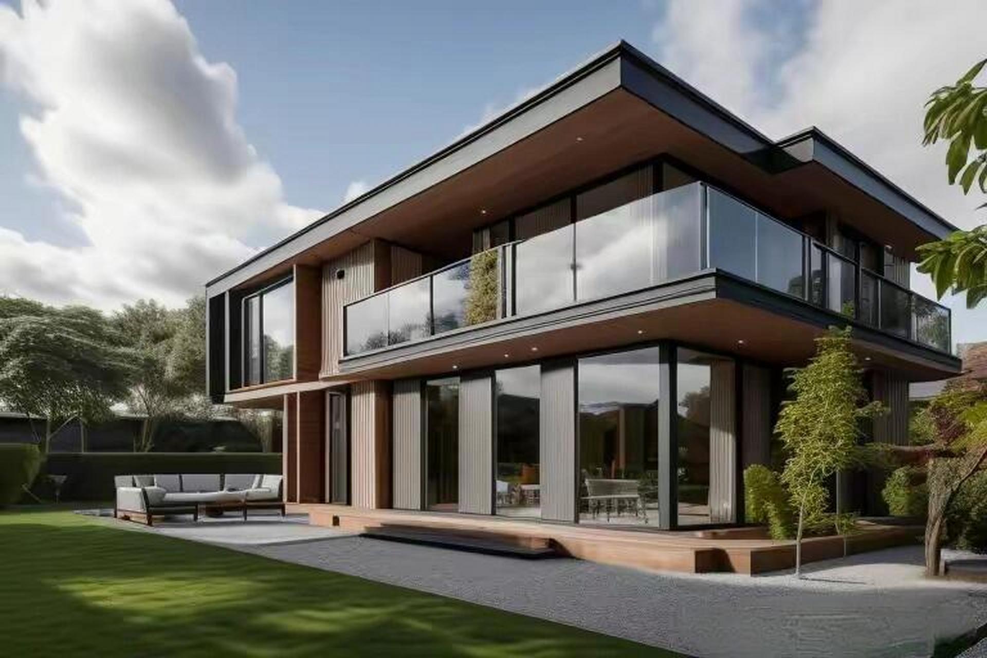 看起来外表与普通别墅无太大差别,但是,重