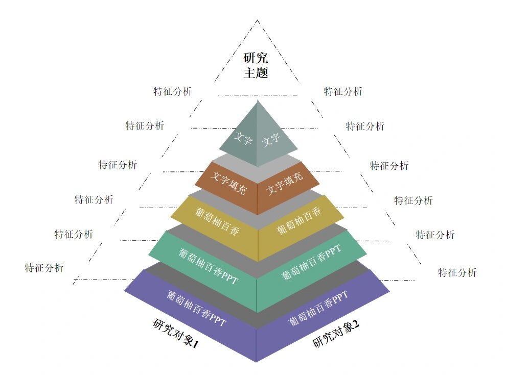 原创|ppt科研绘图✨金字塔形流程图,真不错!