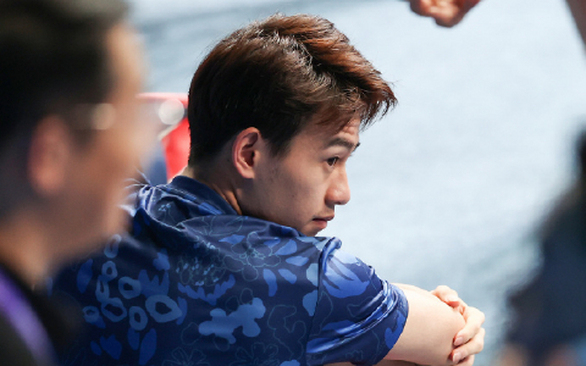 羽毛球# 早晨起来训练打瞌睡吗?#梁伟铿王昶