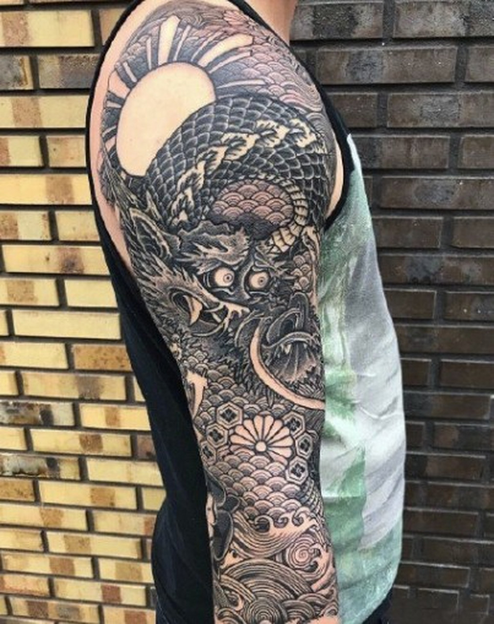 望而生畏! 花臂首选! 温江纹身工作室