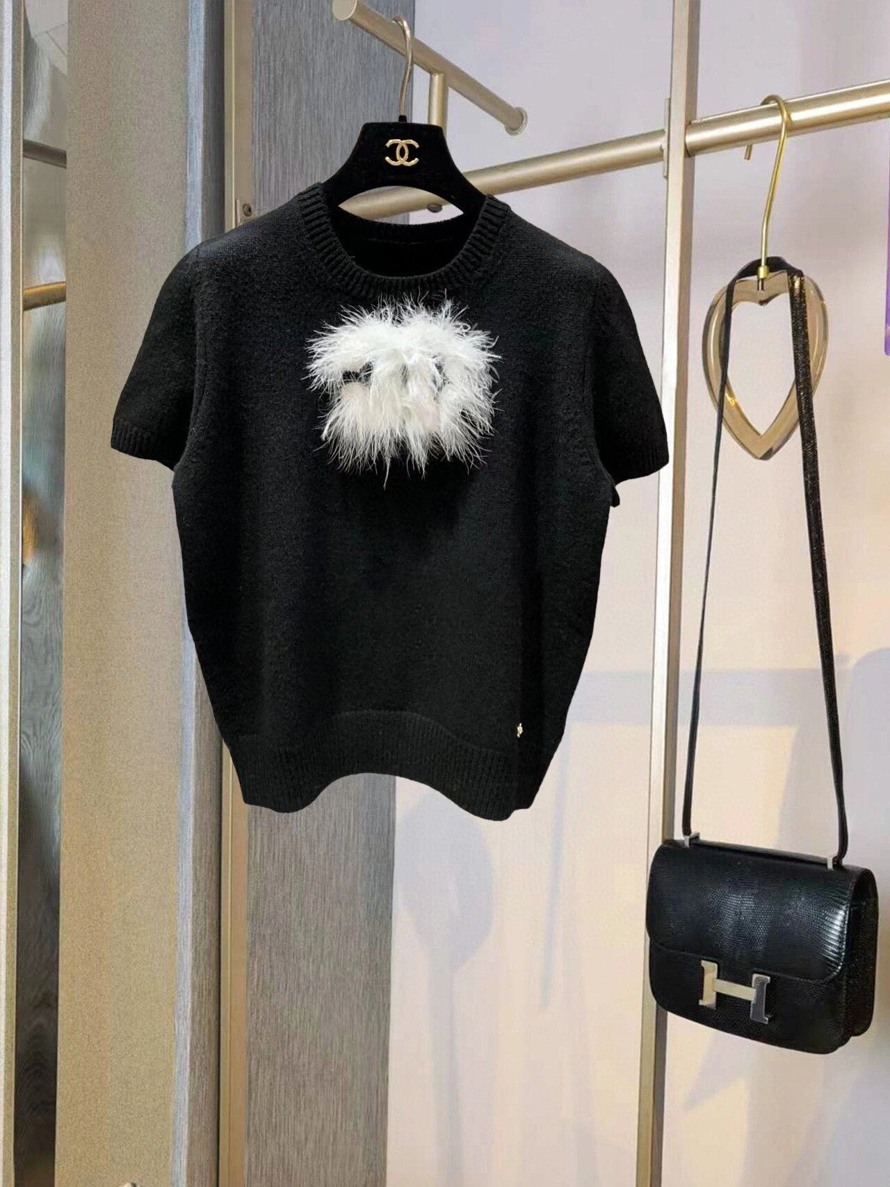 chanel香奈儿23k新款羊绒针织衫