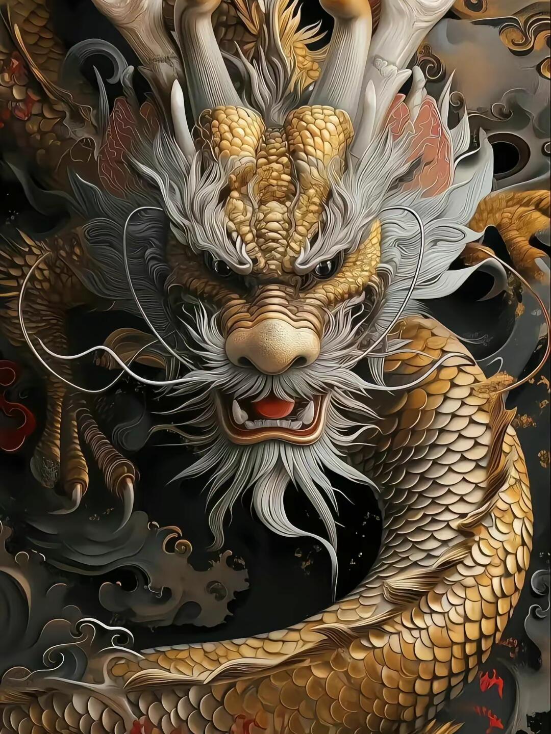 中国龙壁纸,喜欢的拿走!