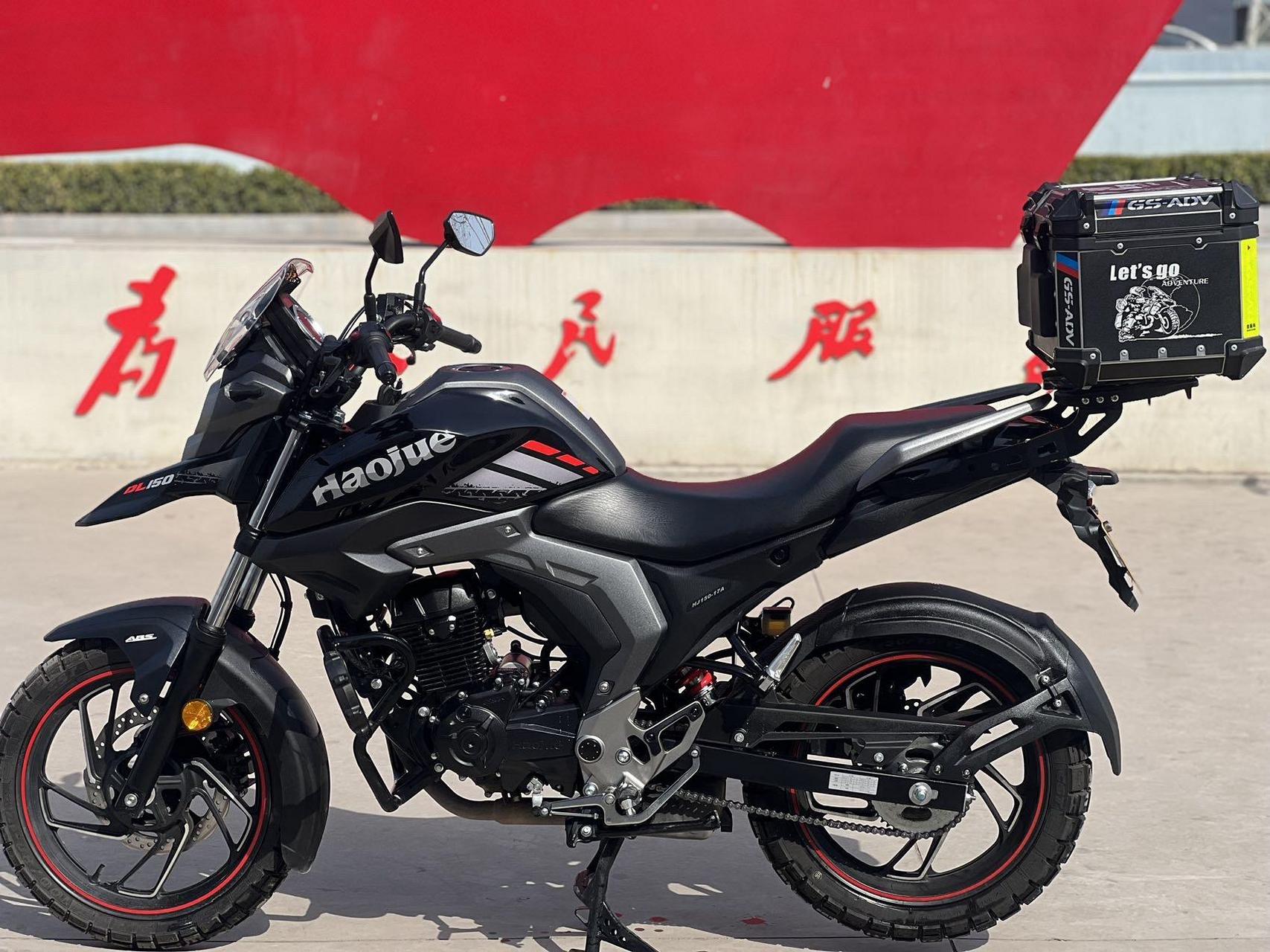 23年上户豪爵dl150,三千多公里准新车,改装多多