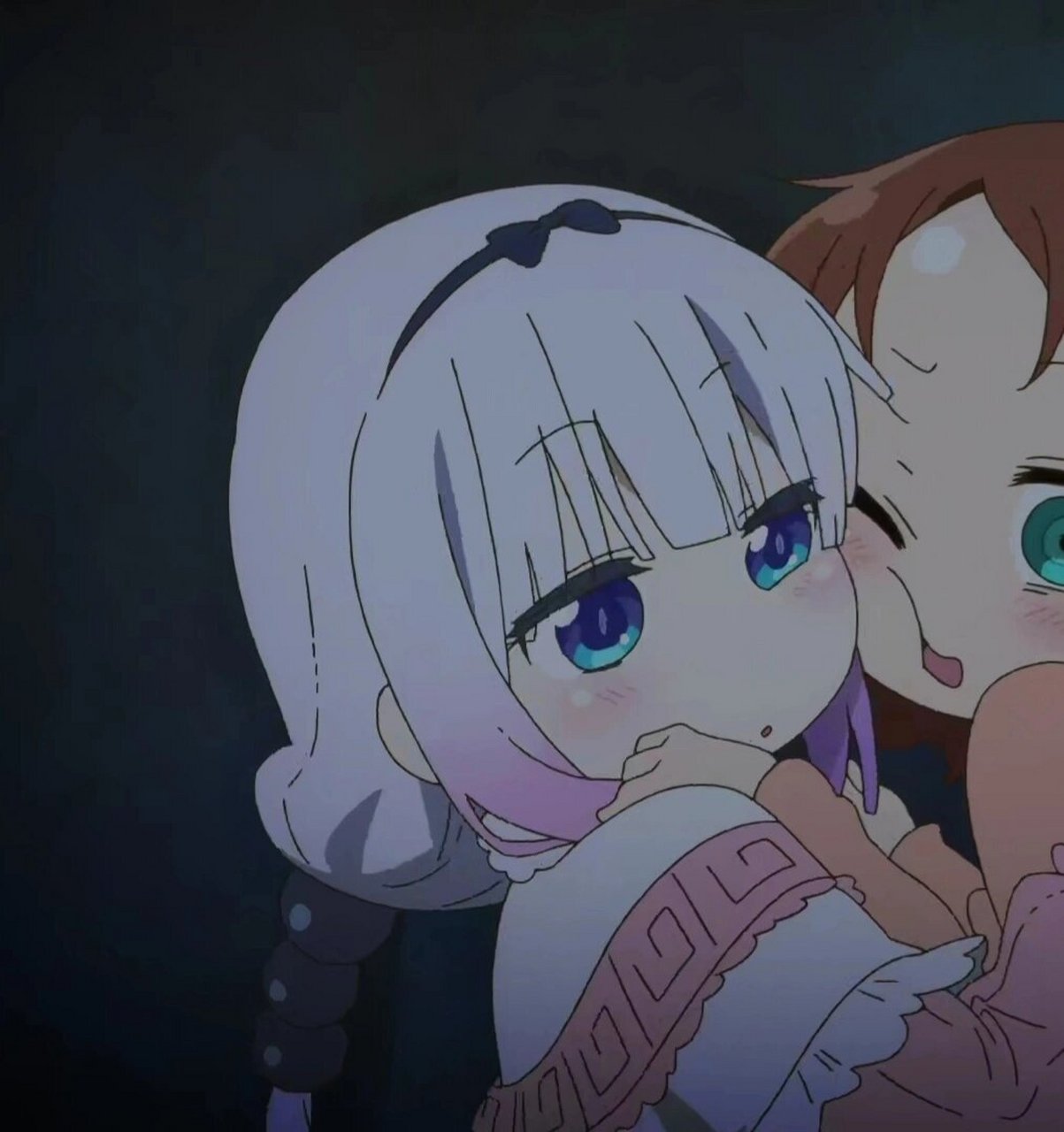 《小林家的龙女仆》康娜,才川闺蜜头像 最近在看《小林家的龙女仆》