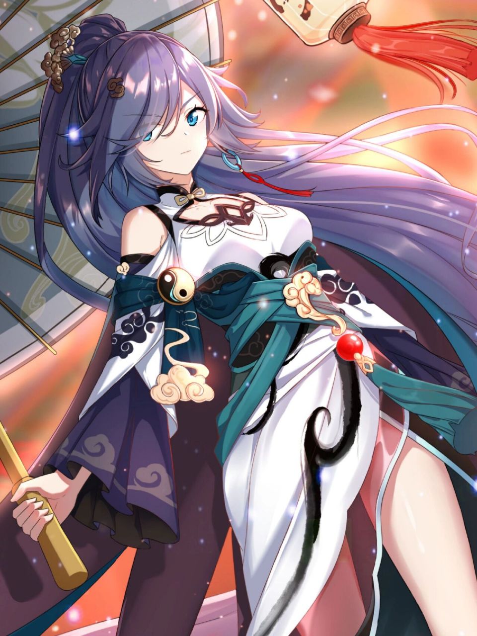 二次元游戏《崩坏三》-符华 符华,手机游戏《崩坏3》中的角色,本名华