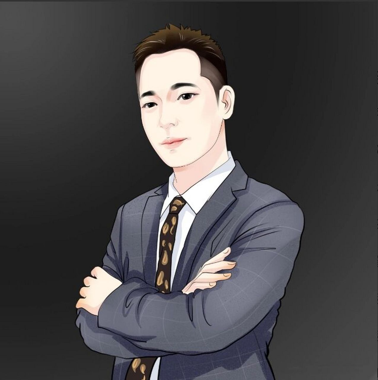 你的头像该换了,中年男士漫画头像大叔专用 更新这组卡通动漫人物头像