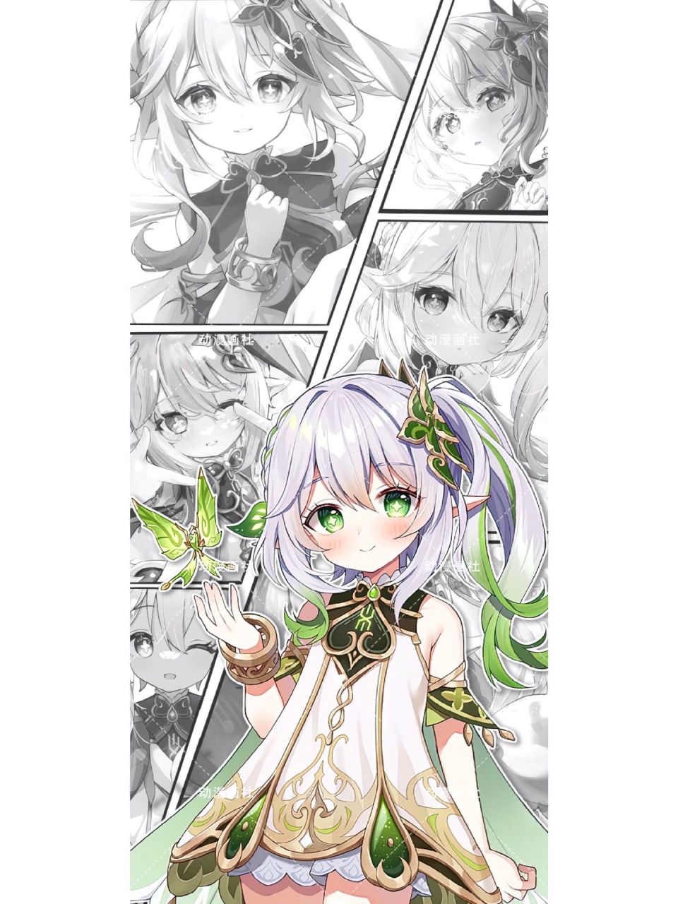 原神-纳西妲 手机全面屏高清壁纸 原神-纳西妲 尺寸:1080*2338