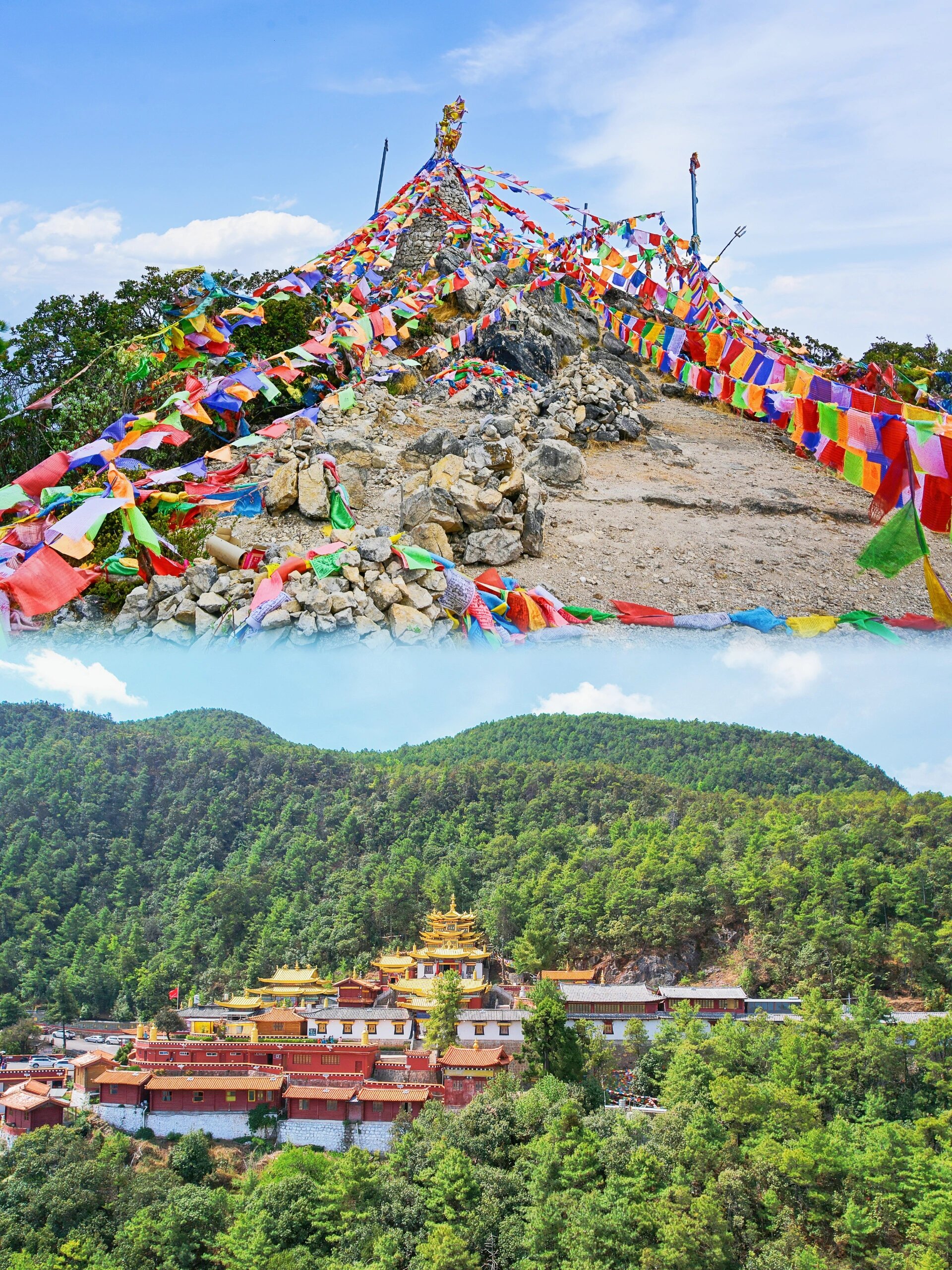 丽江周边丨徒步文笔峰·观古城雪山全景