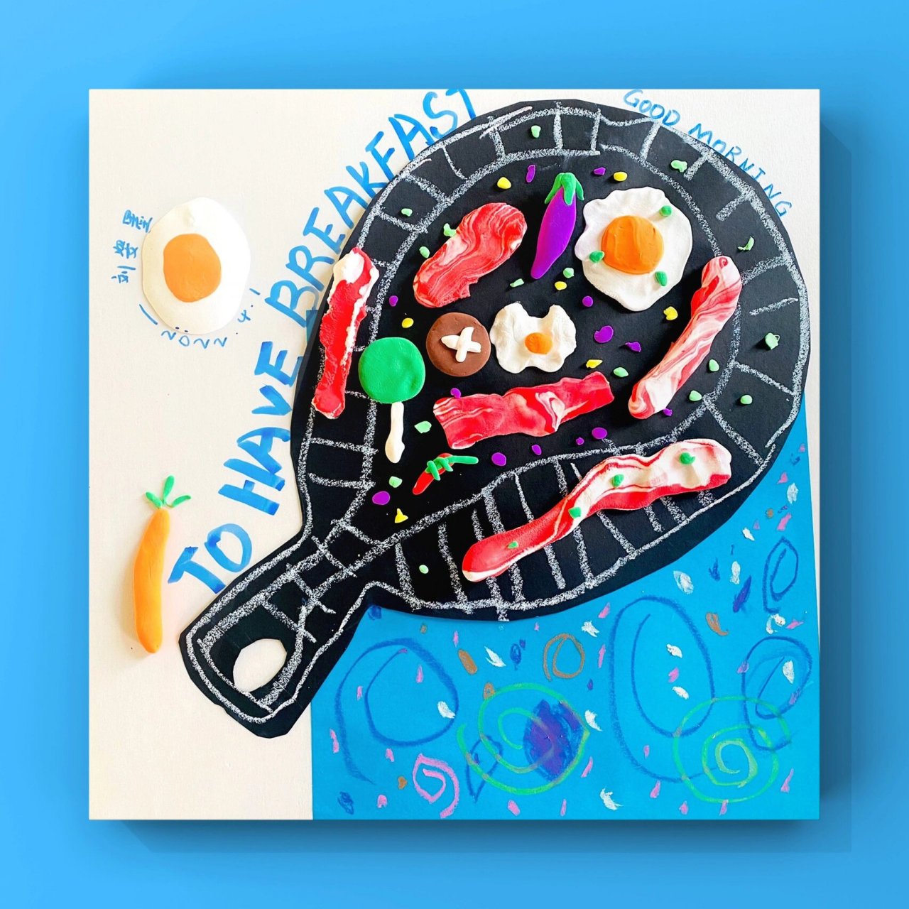 6岁创意美术96《一起来做早餐93》 《一起来做早餐03》 一,目标