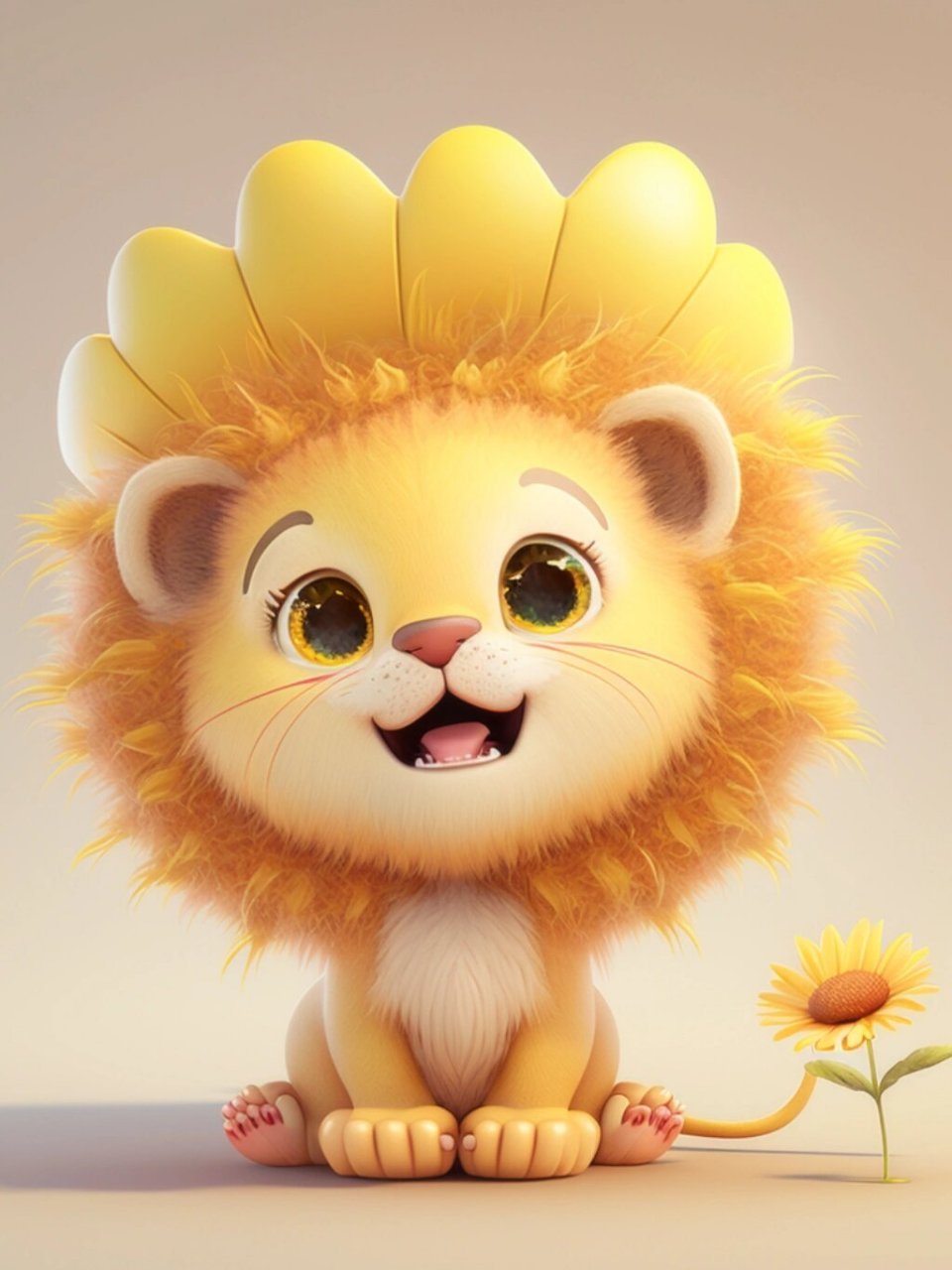 辛巴小狮子王来喽