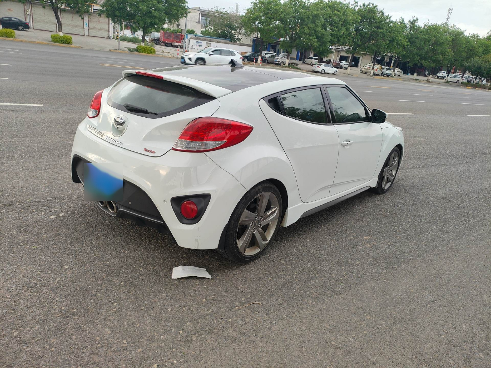 到店2014年北京现代飞思韩国9693纯进口三门四座自动全景大天窗