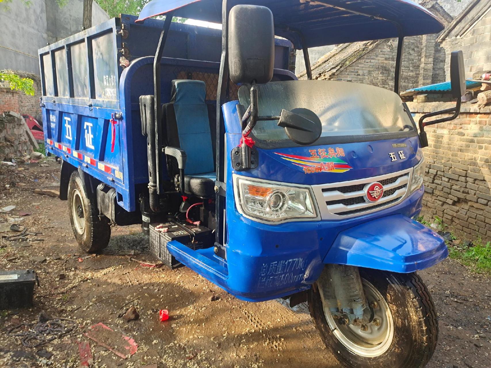 五征奥翔三轮车.门小是缺陷,专业改装后门加高