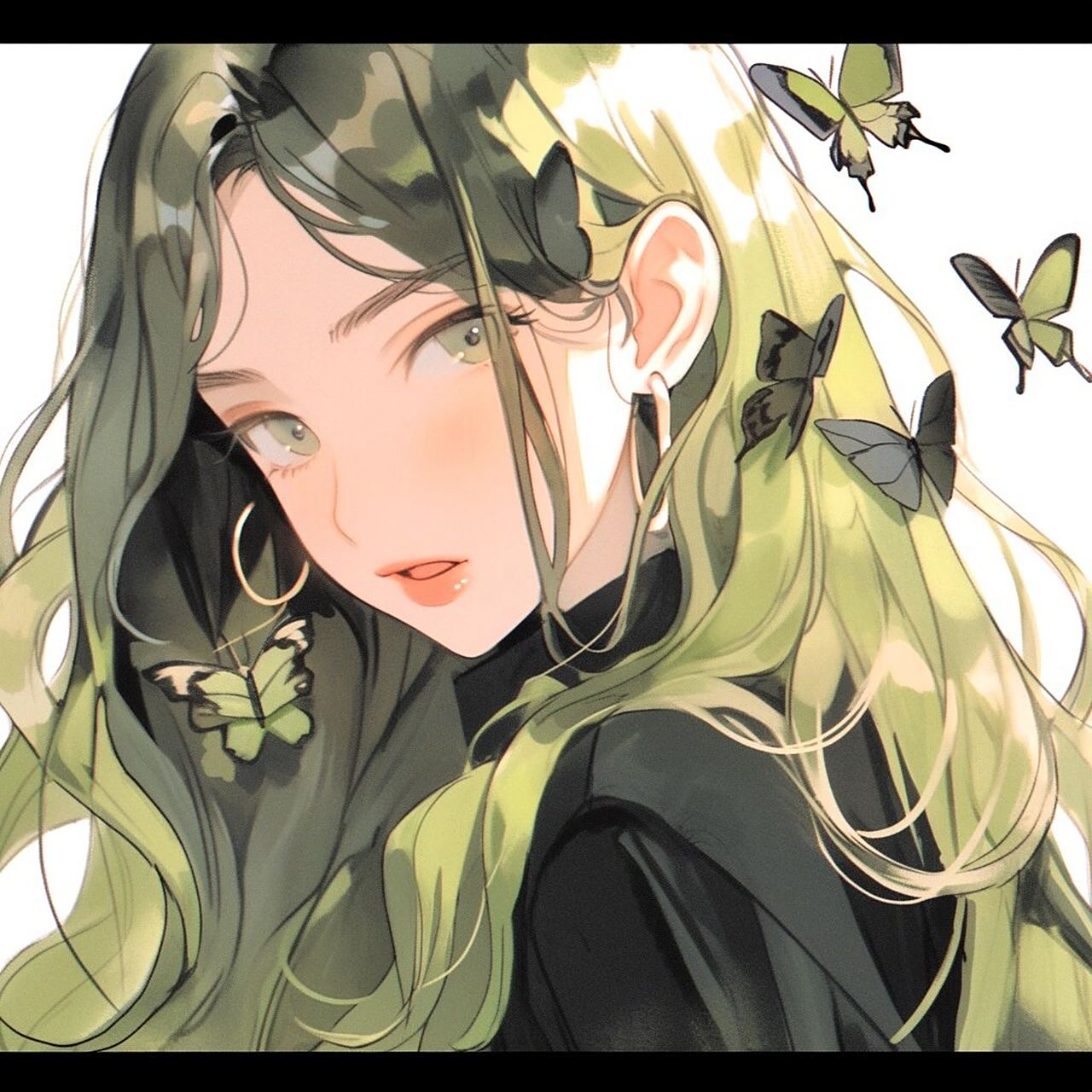 【infp】可爱小蝴蝶二次元头像大放送 infp头像随机掉落得差不多了,下