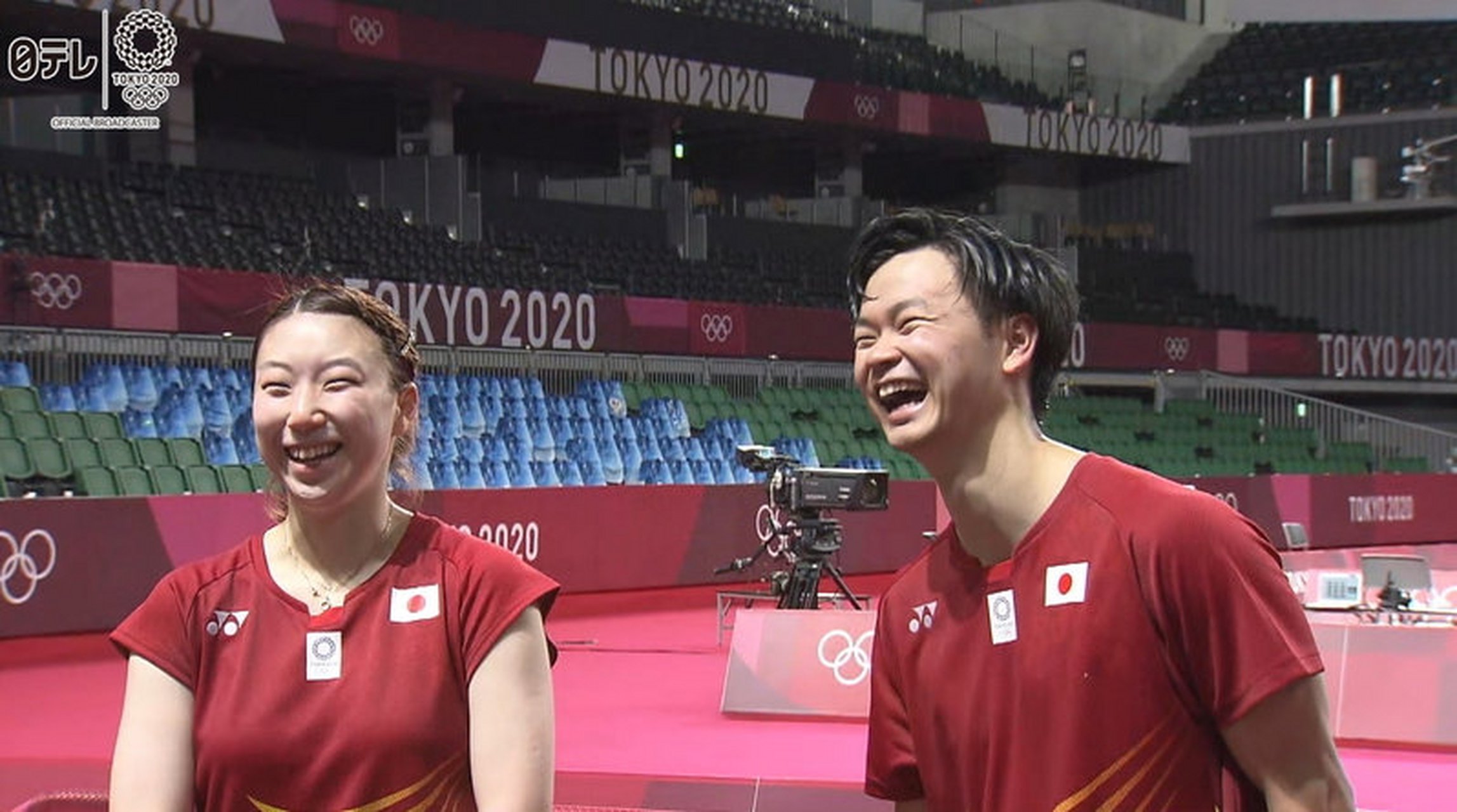 东京奥运会# 东野有纱赛后采访称:今天是我最幸福的一天!