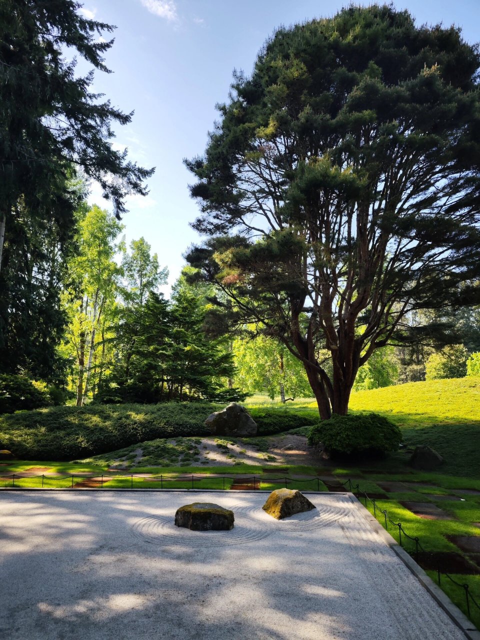 植物园bloedel reserve 班布里奇岛 bloedel reserve是位于美国华盛顿