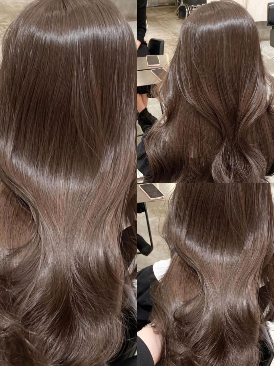 超温柔的栗棕色❗️素颜也显白🔒黄黑皮看 大c家染发膏/显白栗