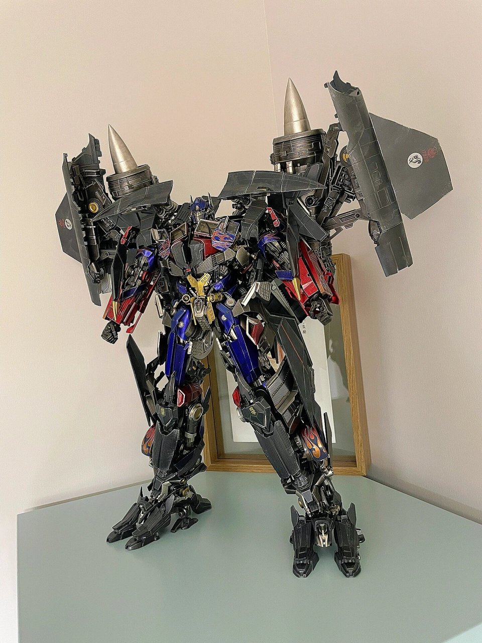threezero dlx 变形金刚 天火擎天柱 每诞生一台天火柱子就会多一个