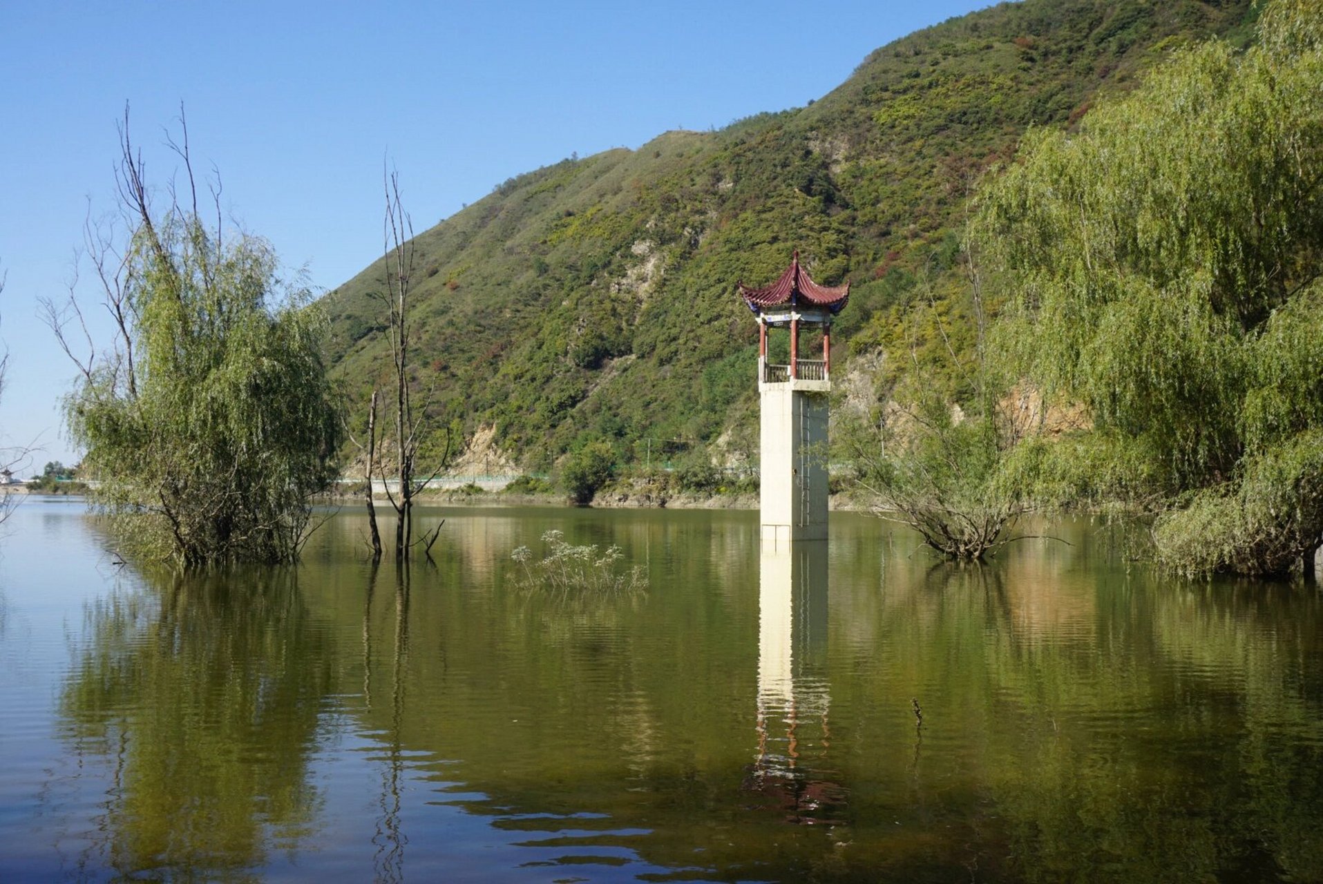 34w77 汤峪湖森林公园 记录一下.
