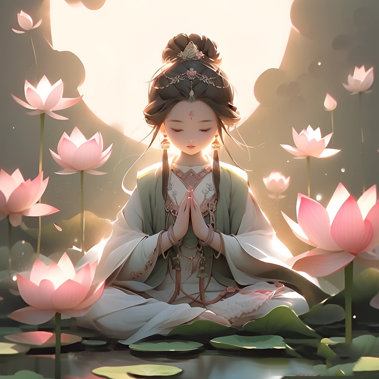 佛系头像|静心禅悟 #头像# #佛系头像# #好看的女生头像# #微信头像