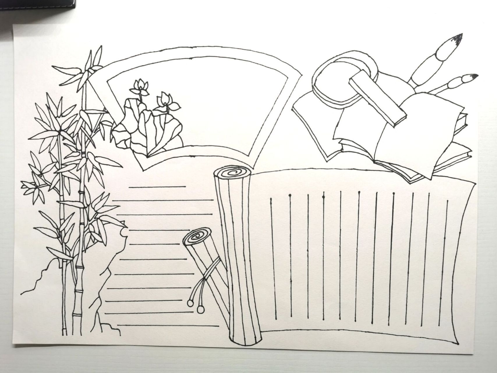 诗歌,古诗手抄报 这周小盆友学习诗歌啦,画了诗歌手抄报,也可以用作