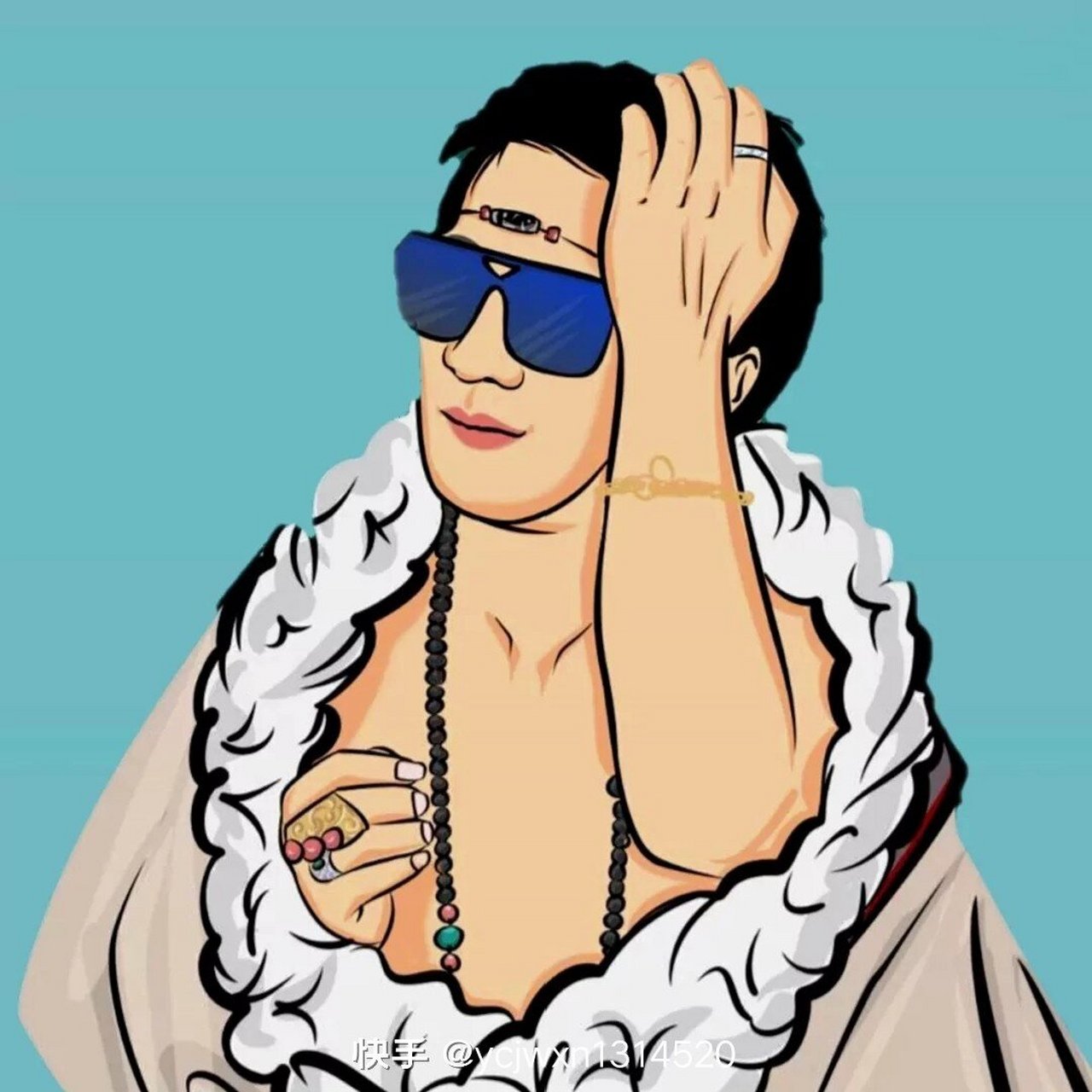 藏族情侣头像 92