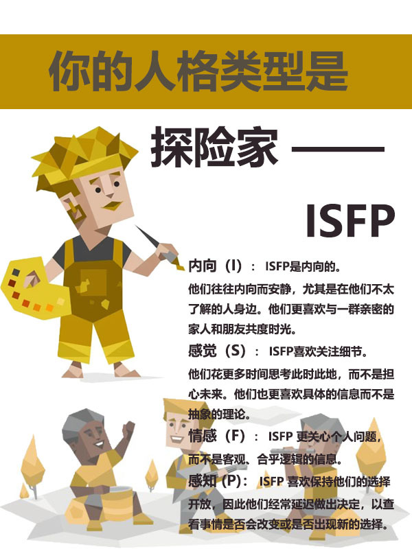 艺术家人格isfp图片