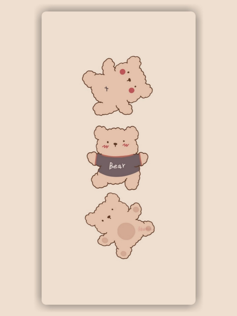 嘚瑟熊壁纸 小熊卡通呆萌壁纸 可爱高清版 96收集了超多款的小熊