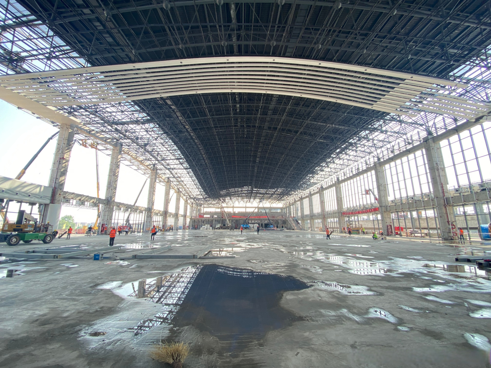 昌景黄高铁# 建设巡礼采访 第二站——余干站 余干站位于中国江西省