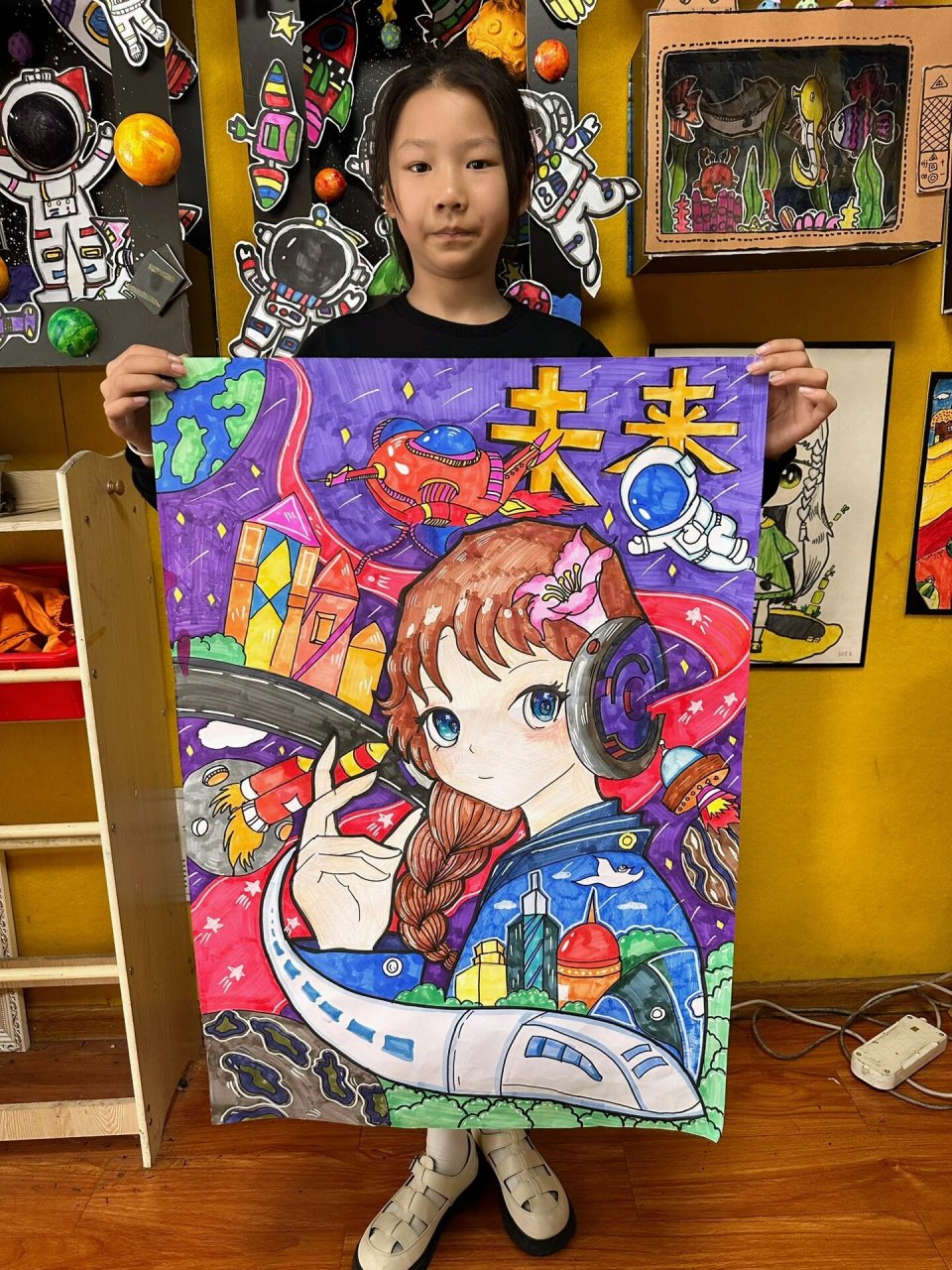 科幻画-未来世界