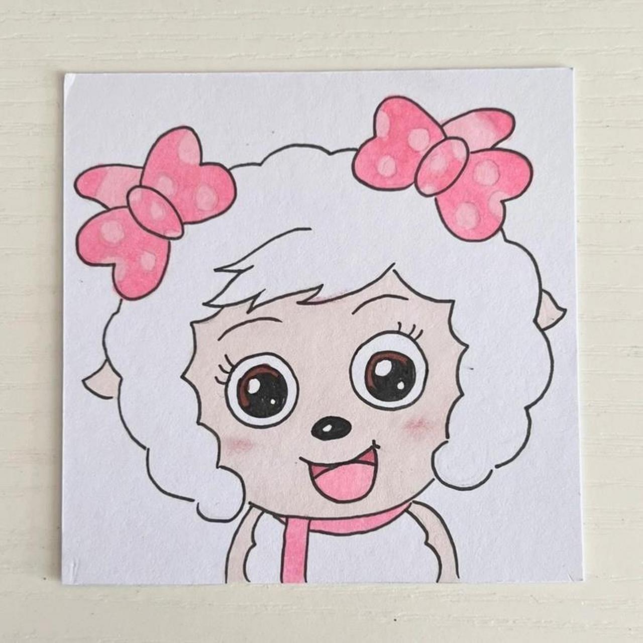 简笔画||美羊羊91(附过程图) 大家好 我是美羊羊