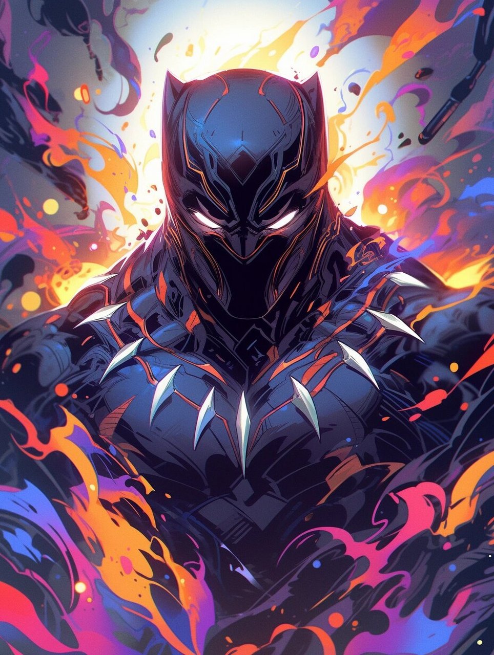 漫威人物大全|黑豹 漫威黑豹,另一种风格的漫威人物,喜欢的带走