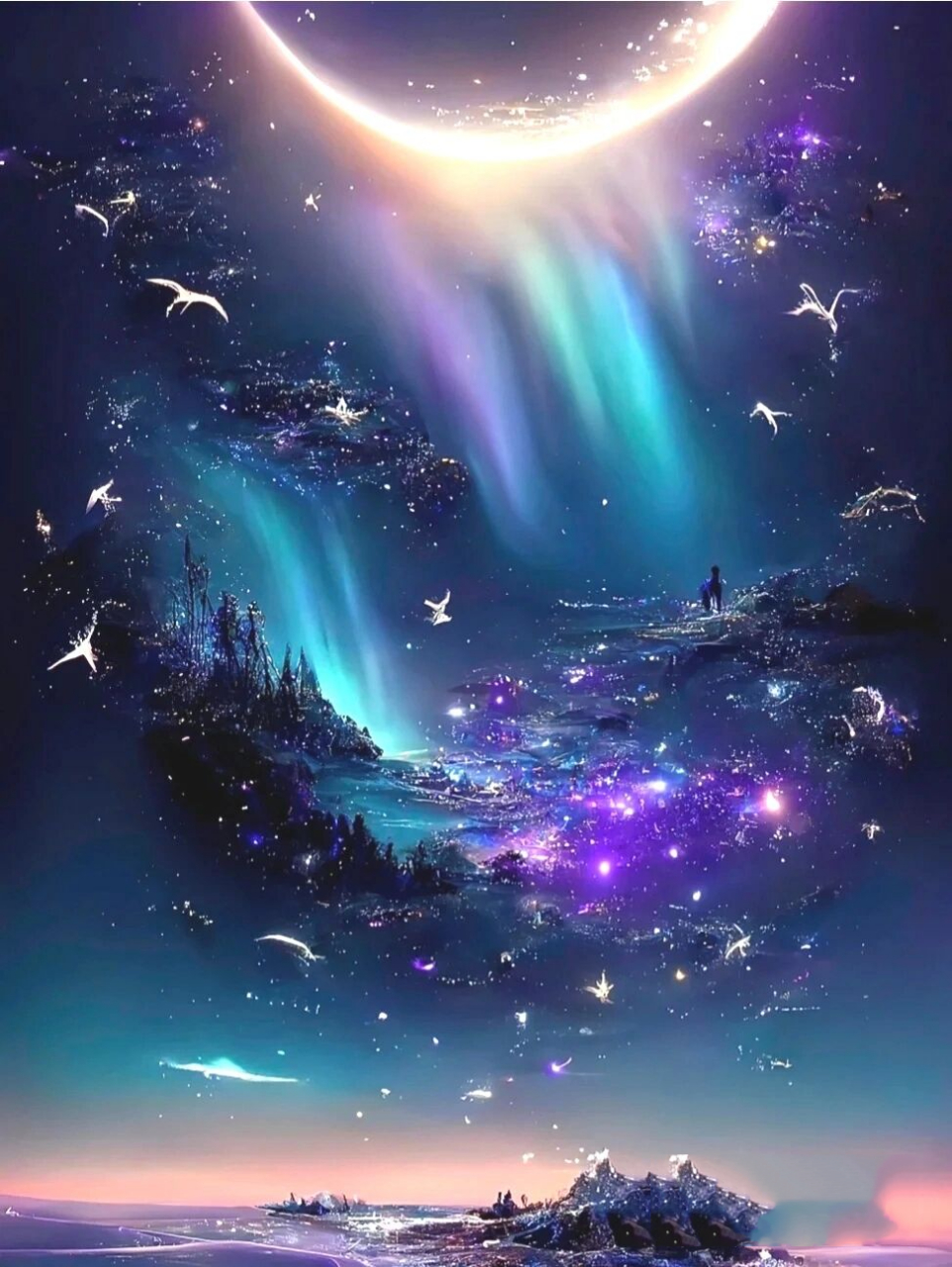 星空背景图 #推荐